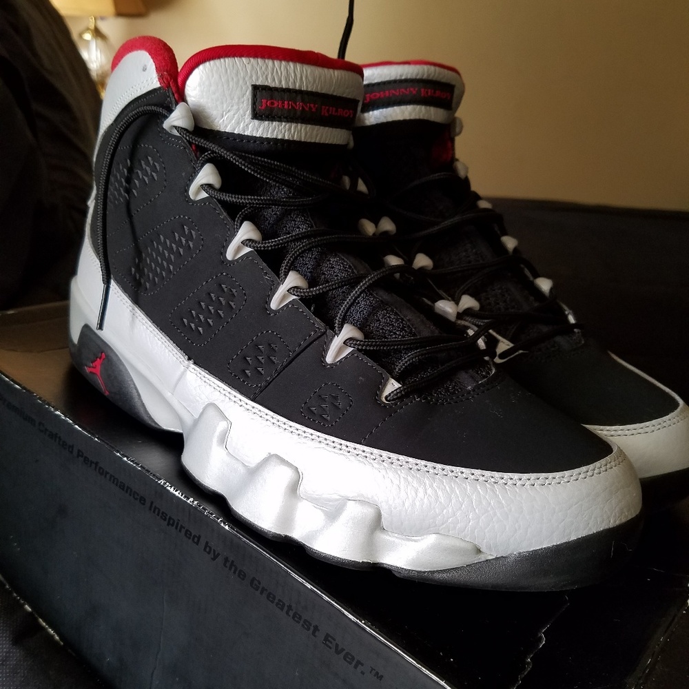 Jordan 9's(kilroys Jordans)like new/mint condition